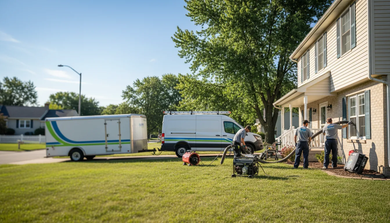 Flooded Basement Restoration And Cleanup With Repair in Kipling, OH near me